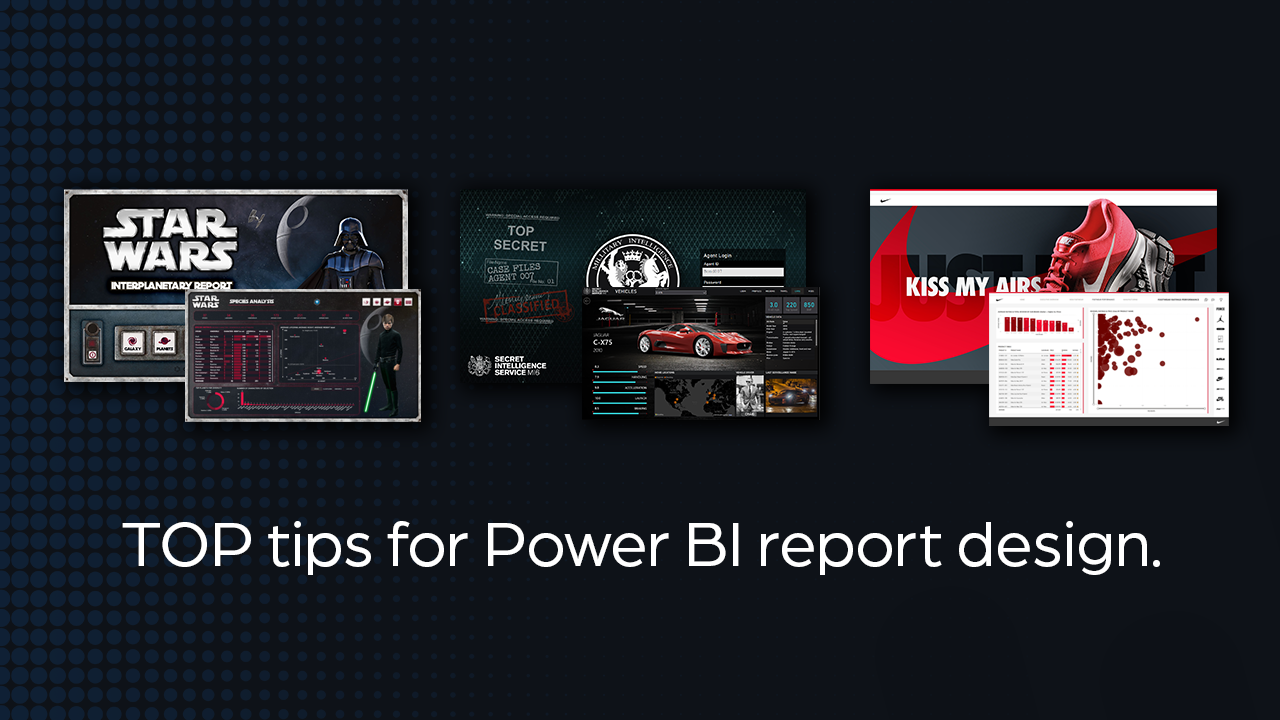 TOP tips for Power BI report design.