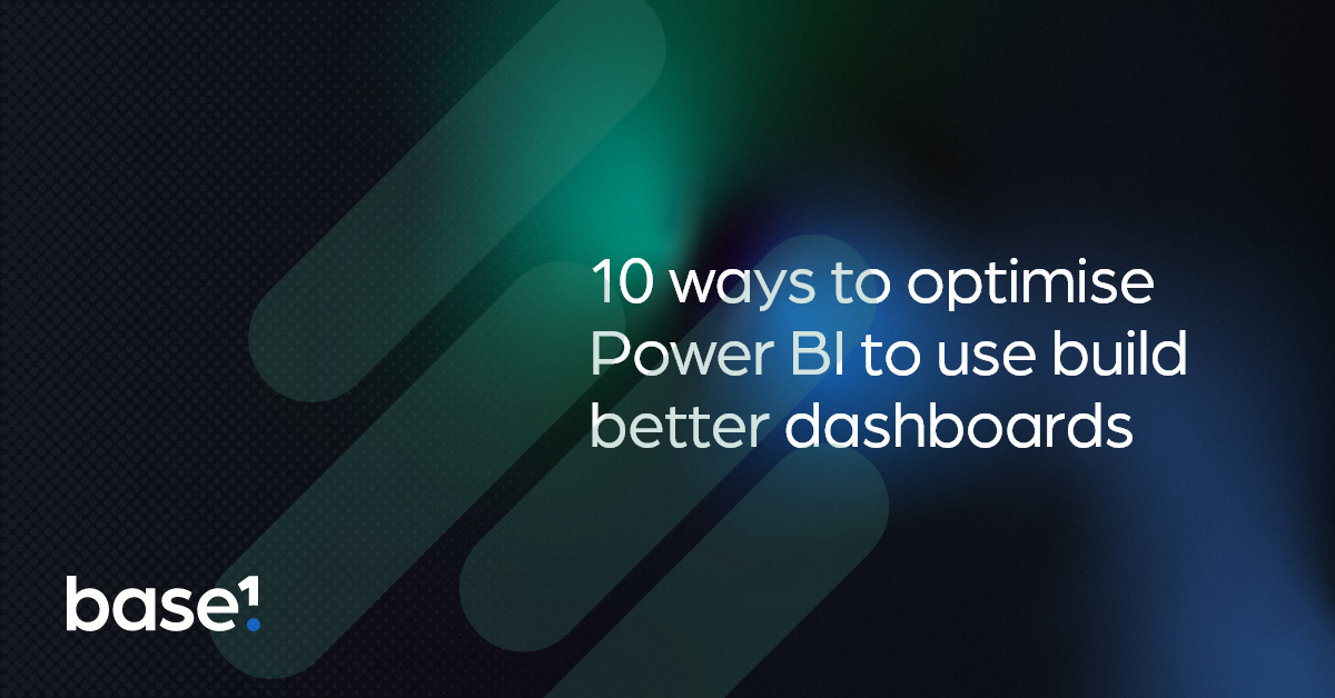 10 Ways to optimise Power BI